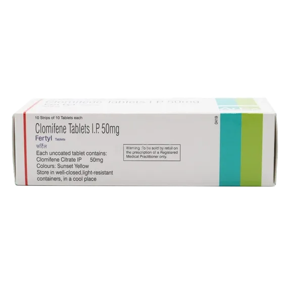 fertyl 50mg tablet 10's